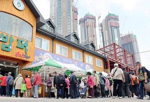 서울 동대문구에 위치한 밥퍼나눔운동본부.